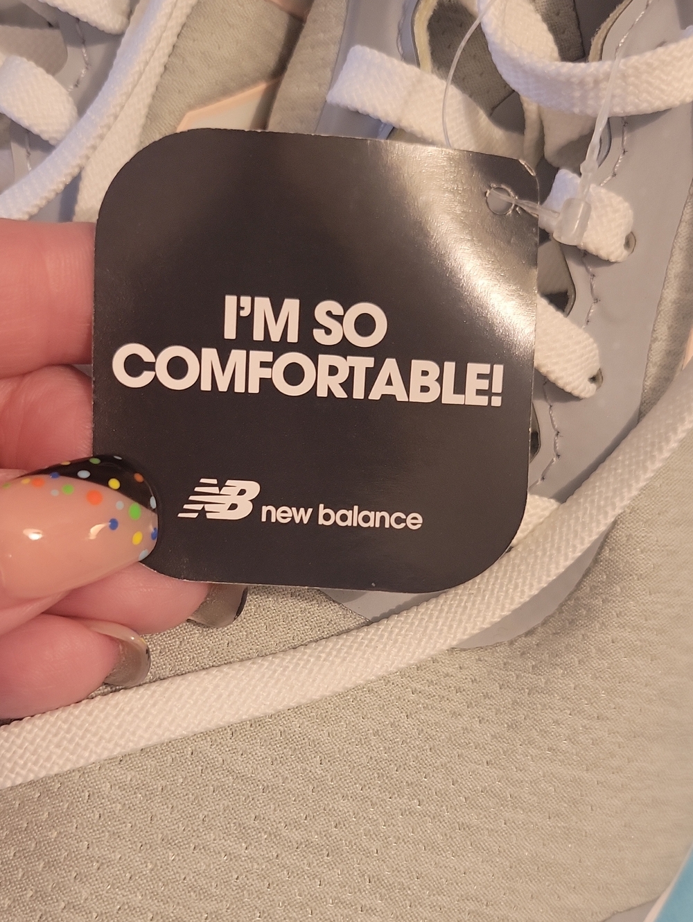 🆕️ New Balance Pale Pink and Gray Women's Running Sneakers Size 11 - Picture 5 of 5
